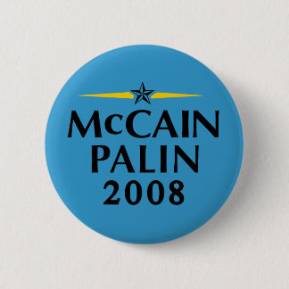 McCain Palin 2008 Button