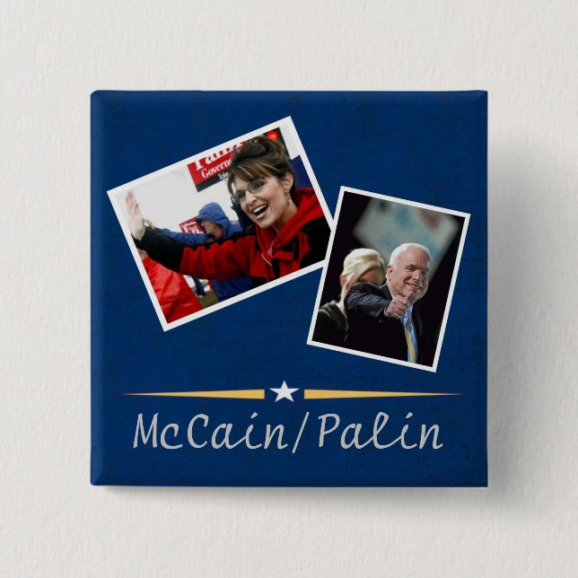 McCain/Palin blue button (Front)