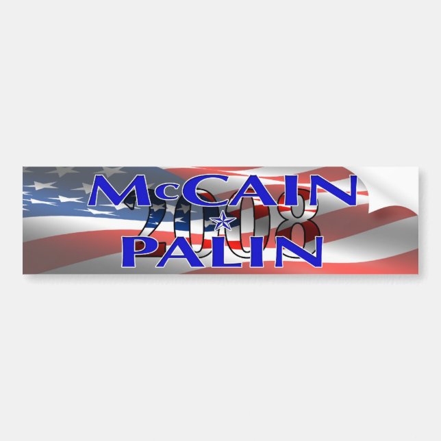 McCain Palin Bumer Sticker (Front)
