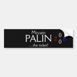 Mccain Palin Bumper Sticker
