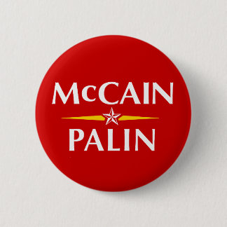 Mccain Palin Button