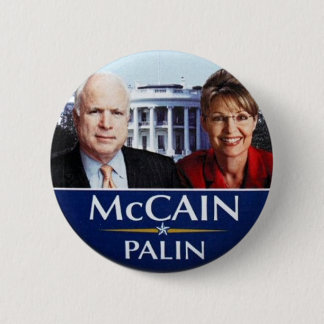 McCAIN-Palin Button