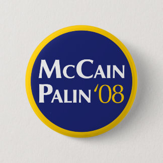 McCain-Palin Button