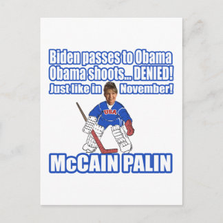 McCain Palin Denied Postcard