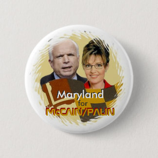 McCain/Palin Maryland Button
