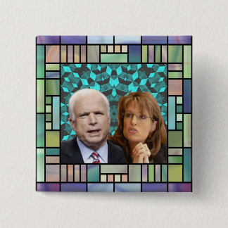 McCain/Palin Mosaic Square Button