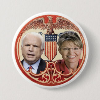 McCain / Palin Retro Button