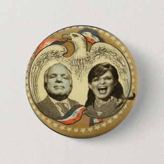 McCain/Palin Retro Eagle Button