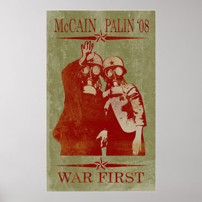 McCain Palin War First Poster (Front)
