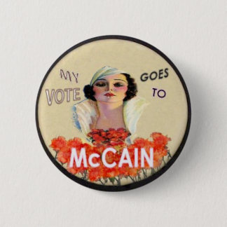 McCain Pin-Up Button