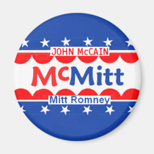 McCain Romney Magnet