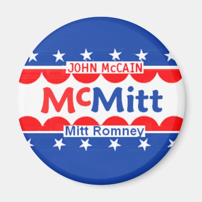 McCain Romney Magnet (Front)