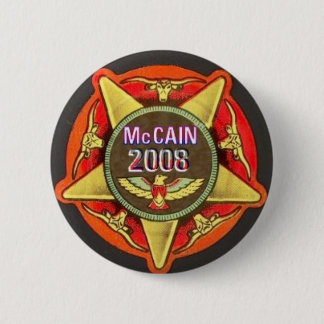 McCain sheriff badge Button