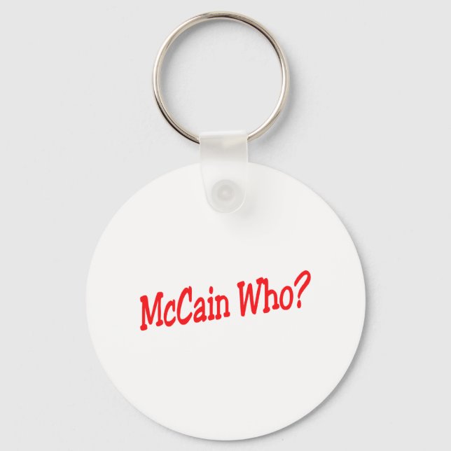 McCain Who Key Ring (Front)