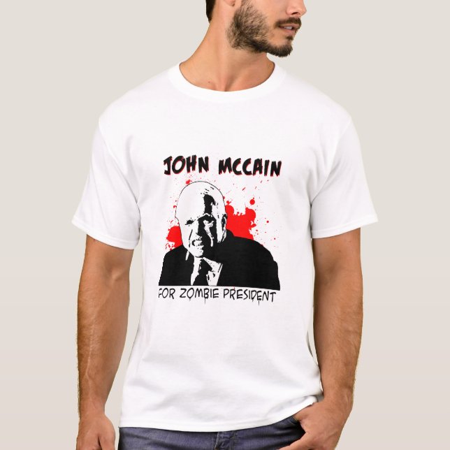 mccainzombie T-Shirt (Front)