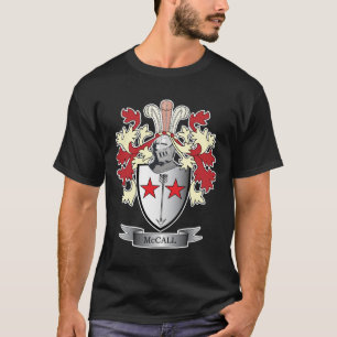 McCall Family Crest Coat of Arms T-Shirt