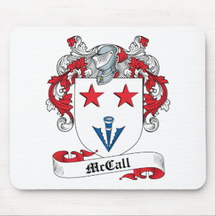 McCall Family Crest Mouse Mat