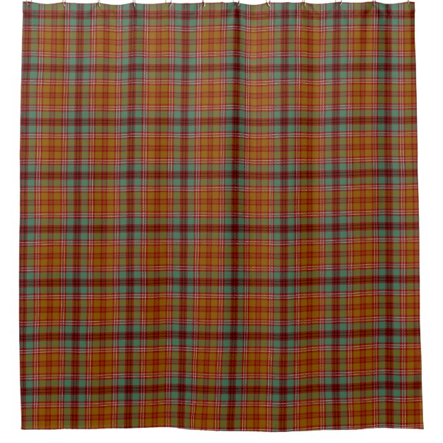 McCall Tartan Shower Curtain (Front)