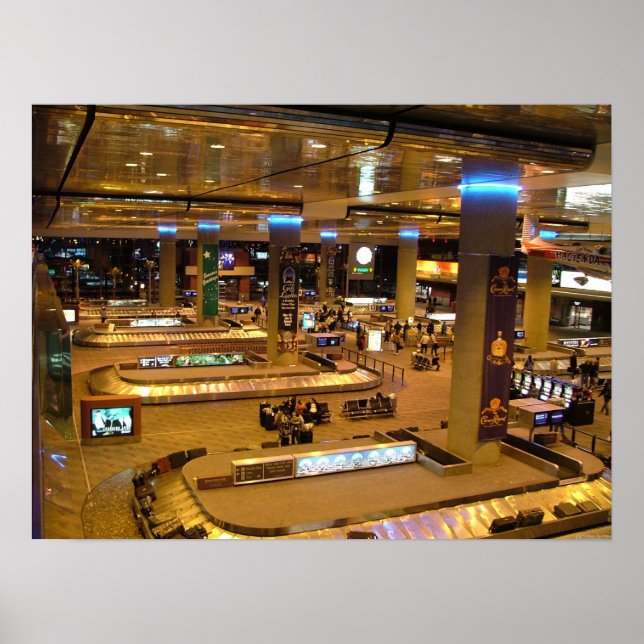 McCarran Airport Las Vegas Poster Print (Front)