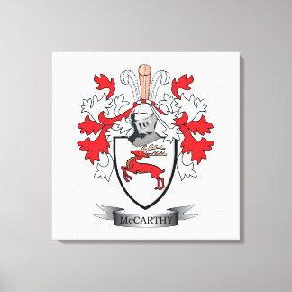 McCarthy Coat of Arms Canvas Print
