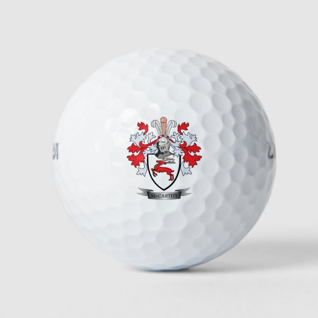 McCarthy Coat of Arms Golf Balls (Front)