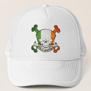 McCarthy Irish Skull Trucker Hat
