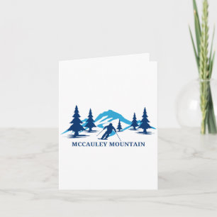 Mccauley mountain new york ski resort skiing skier card