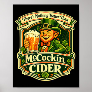 Mccockin cider poster