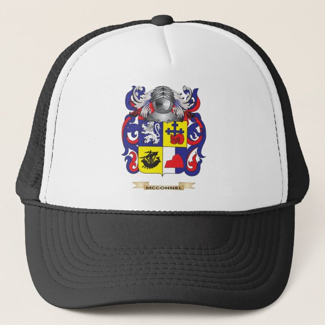McConnel Coat of Arms (Family Crest) Trucker Hat (Front)