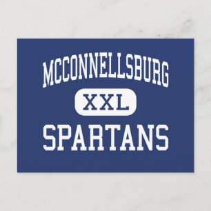 McConnellsburg - Spartans - High - McConnellsburg Postcard