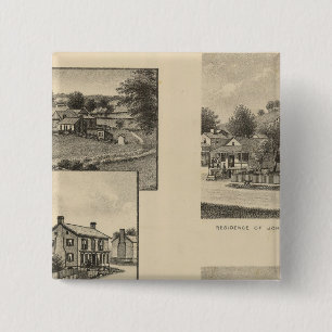 McCorkle property 15 Cm Square Badge