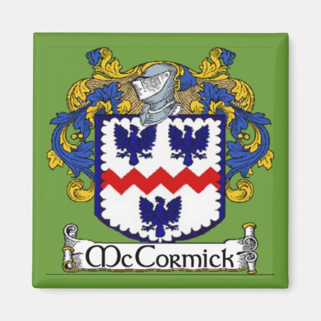 McCormick Coat of Arms Magnet (Front)
