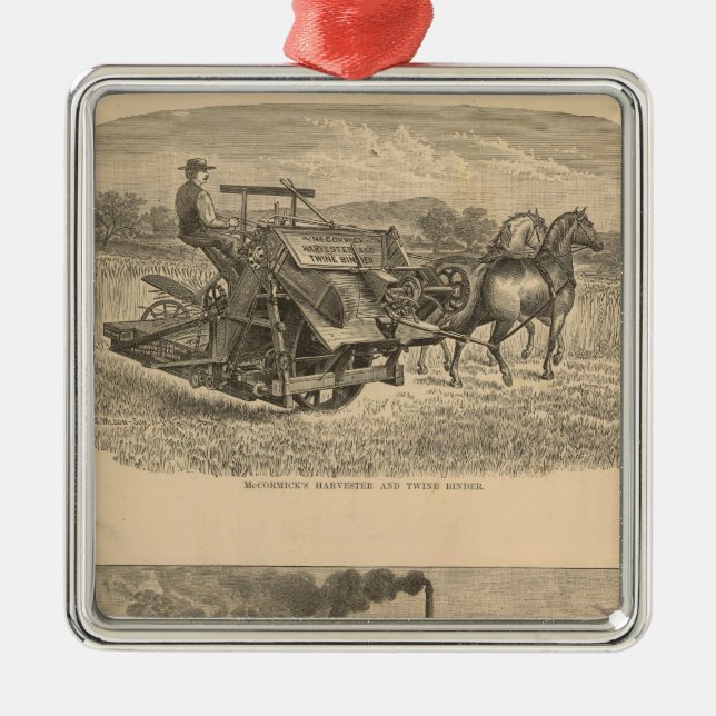 McCormick Company, Chicago, Illinois Metal Tree Decoration (Front)