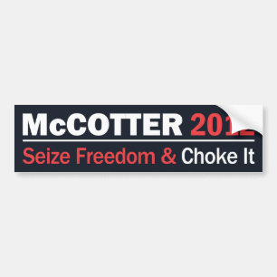 McCotter Seize Freedom Bumper Sticker