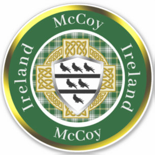 McCoy Shield & Celtic Cross Personalised