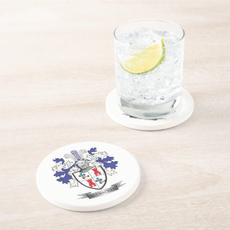 McCracken Family Crest Coat of Arms Coaster