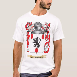 McCrossan Coat of Arms (Family Crest) T-Shirt