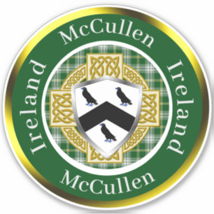 McCullen Shield & Celtic Cross Personalised