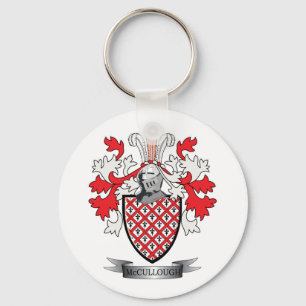 McCulloch Family Crest Coat of Arms Key Ring