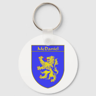 McDaniel Coat of Arms/Family Crest Key Ring