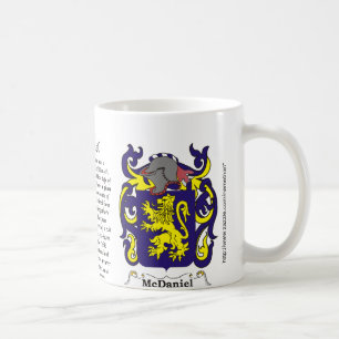 McDaniel Family Coat of Arm mug