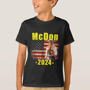 Mcdon Funny Donald Trump French Fry Cooking Fries T-Shirt