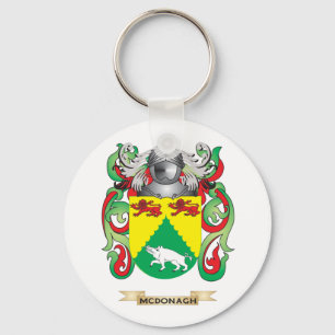 McDonagh Coat of Arms (Family Crest) Key Ring