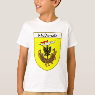 McDonald Coat of Arms/Family Crest T-Shirt