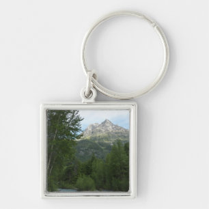 McDonald Creek at Glacier National Park Key Ring