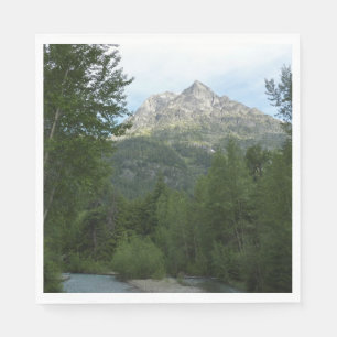 McDonald Creek at Glacier National Park Napkin