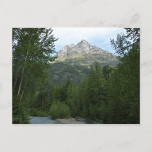 McDonald Creek at Glacier National Park Postcard