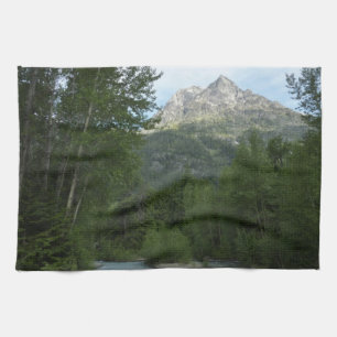 McDonald Creek at Glacier National Park Tea Towel