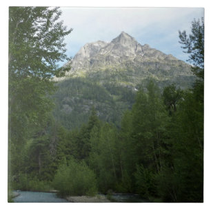 McDonald Creek at Glacier National Park Tile