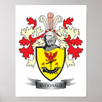 McDonald Family Crest Coat of Arms